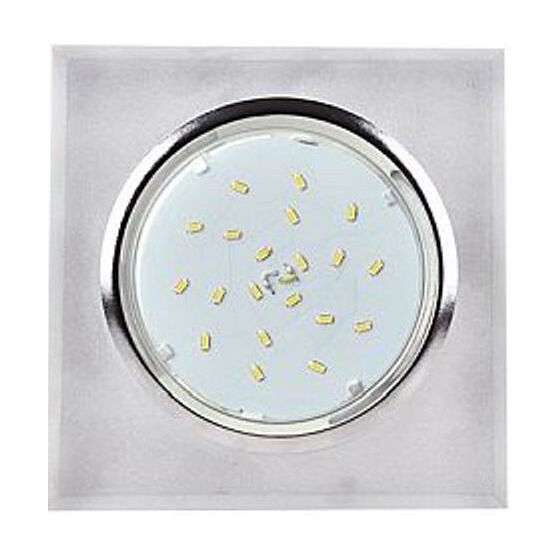 Светильник Ecola Gx53 H4 5311 Glass квадрат хром FL53SNECH